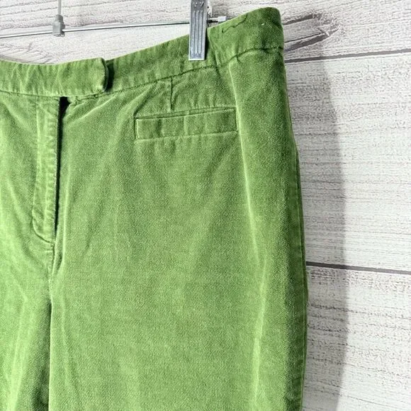 Talbots Green Straight Leg Pants - Picture 2 of 6